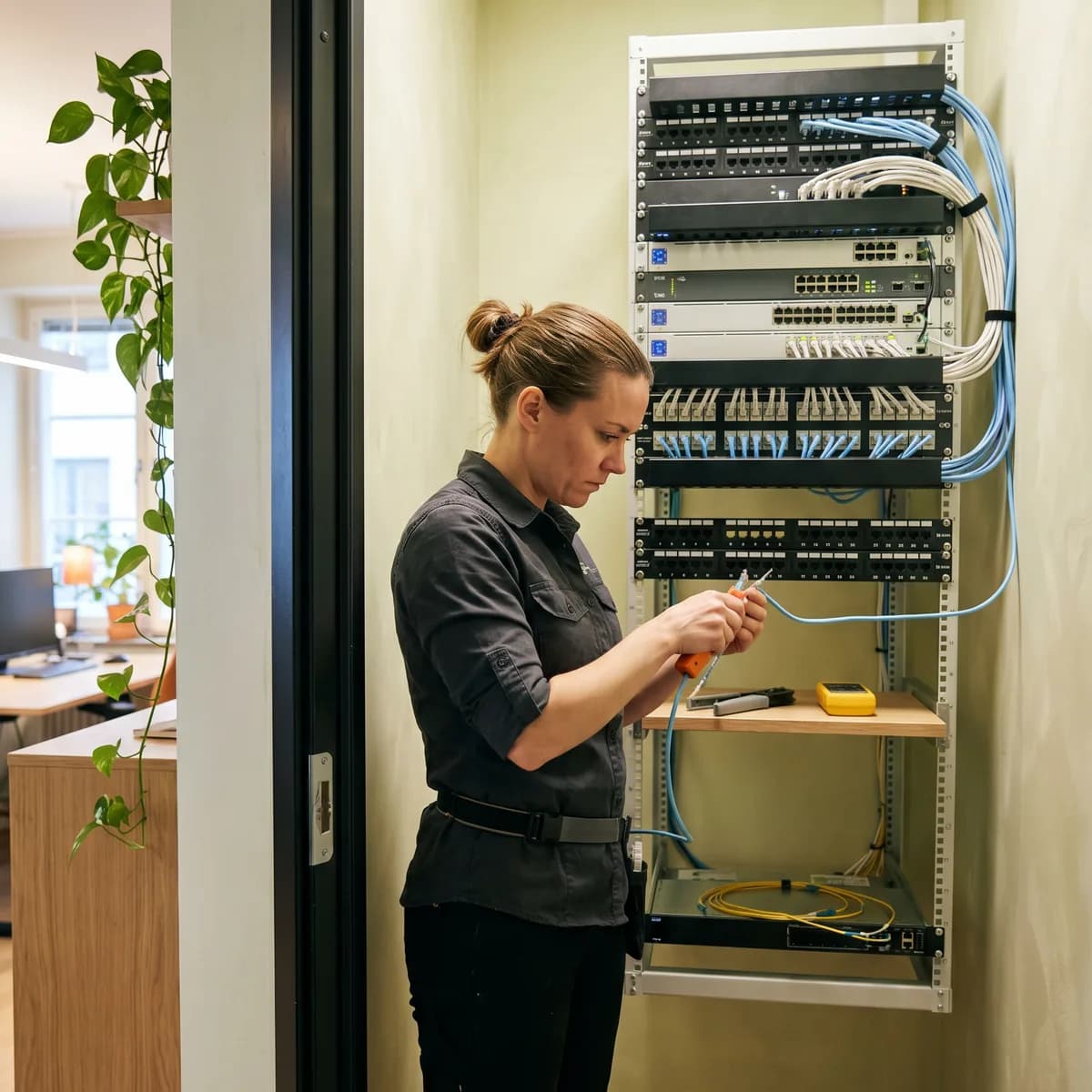 Kontoret IT Rack